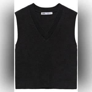 Zara knit vest